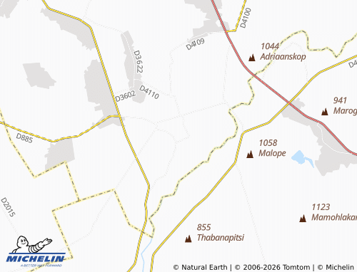 Mappa MICHELIN Malatane - ViaMichelin