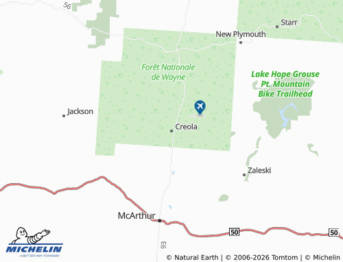 Mappa MICHELIN Creola - ViaMichelin