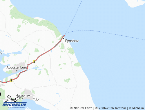 Mappa MICHELIN Asserballeskov Strand - ViaMichelin
