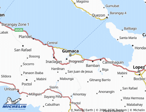 MICHELIN Villa Nava map - ViaMichelin