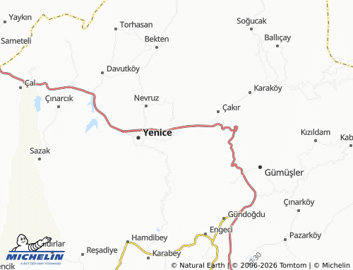 Mappa MICHELIN Seyvan - ViaMichelin