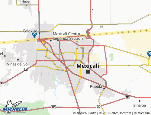 MICHELIN Las Delicias map - ViaMichelin