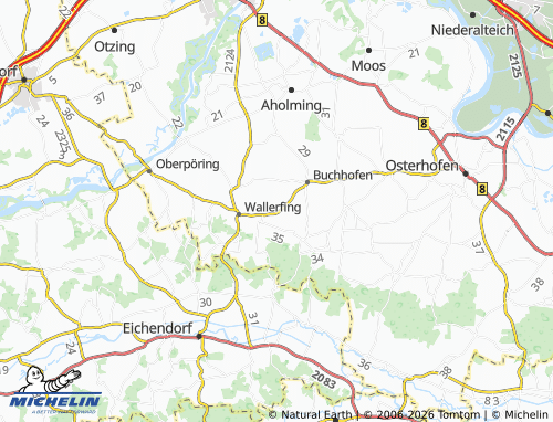 MICHELIN Putting map - ViaMichelin