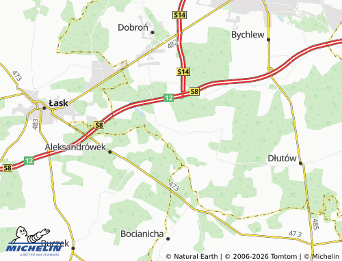 MICHELIN Morgi map - ViaMichelin