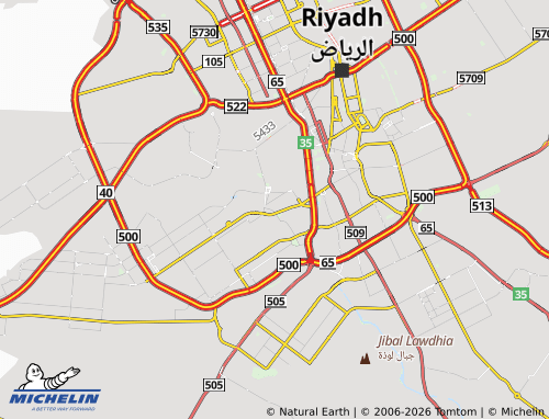 Carte MICHELIN al-Badee'ah - ViaMichelin