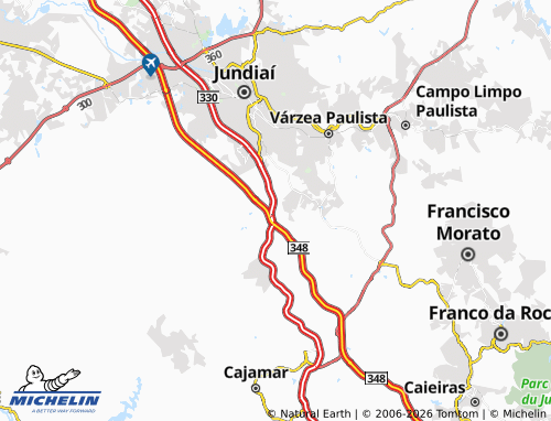 Mapa MICHELIN Hortolândia - ViaMichelin