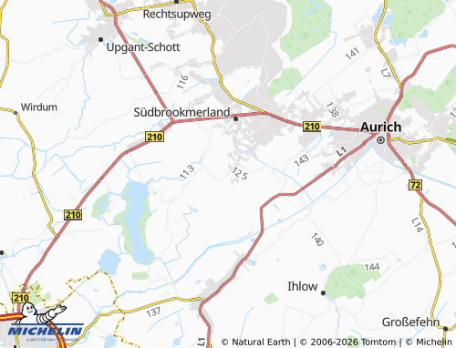 MICHELIN Neu Wiegboldsbur map - ViaMichelin