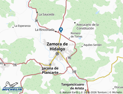 MICHELIN Las Hertas map - ViaMichelin