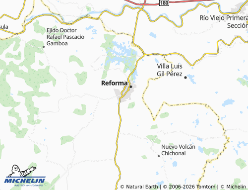 Mappa MICHELIN Guadalupe Victoria - ViaMichelin