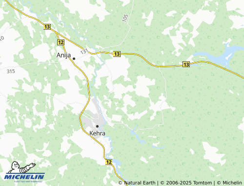 MICHELIN Looküla map - ViaMichelin