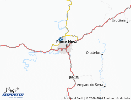 Mapa MICHELIN Santa Tereza - ViaMichelin