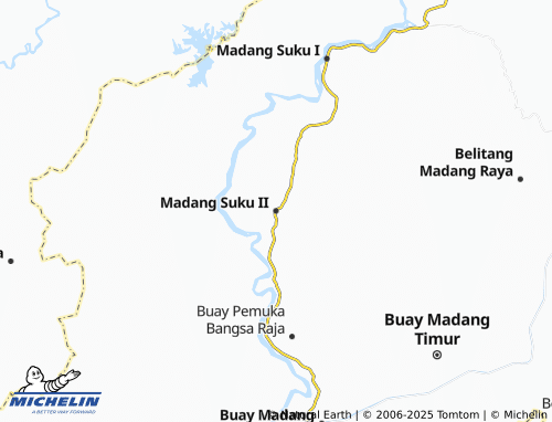 MICHELIN Madang Suku II map - ViaMichelin