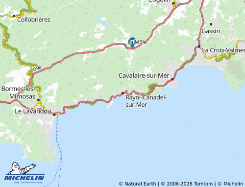 Mappa MICHELIN Rayol-Canadel-sur-Mer - ViaMichelin
