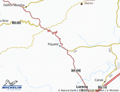 Mapa MICHELIN Piquete - ViaMichelin