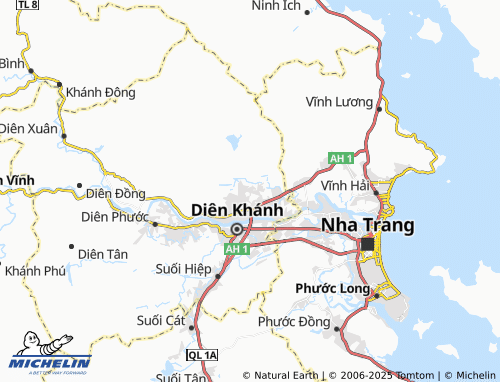 MICHELIN Diên Điền map - ViaMichelin