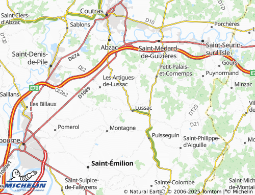 Carte MICHELIN Le Cros - ViaMichelin