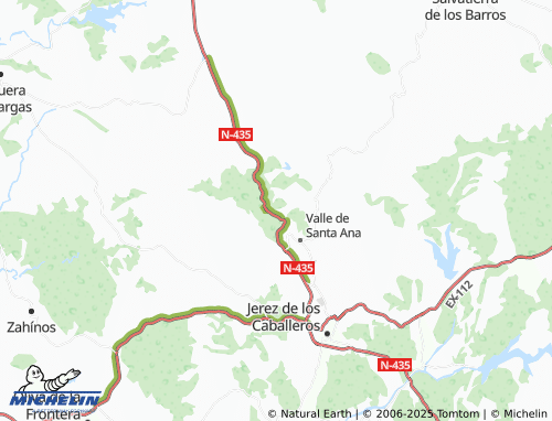 MICHELIN Valle de Matamoros map - ViaMichelin