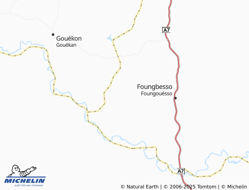 MICHELIN Boutisso map - ViaMichelin