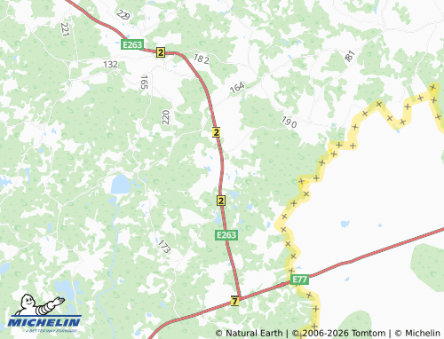 MICHELIN-Landkarte Viitka - ViaMichelin