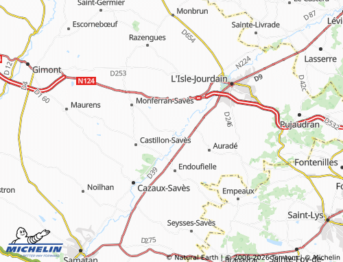 Mappa MICHELIN Marestaing - ViaMichelin