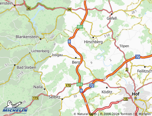 Mappa MICHELIN Berg - ViaMichelin