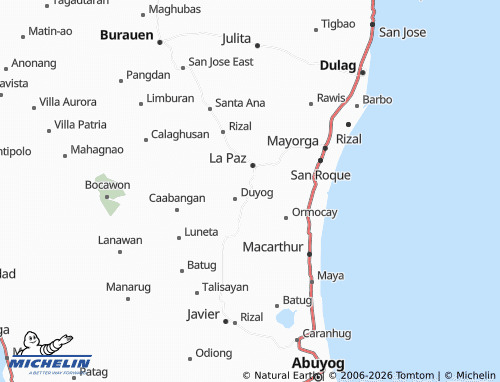 MICHELIN Limba map - ViaMichelin