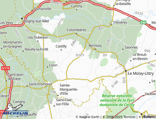Mapa MICHELIN La Folie - ViaMichelin