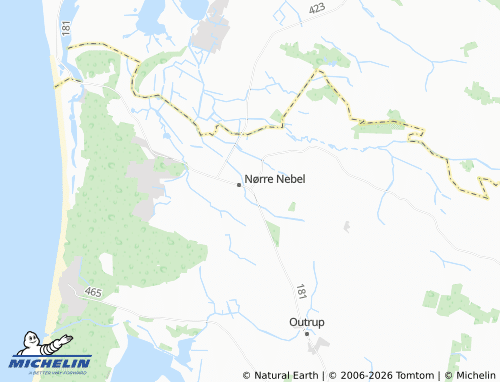 MICHELIN Præstbøl map - ViaMichelin