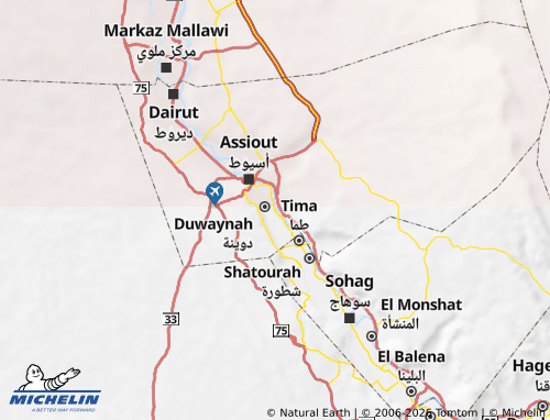 Mapa MICHELIN Abu Teej - ViaMichelin