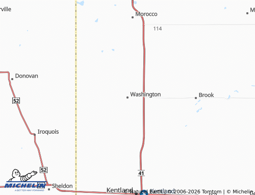 Mappa MICHELIN Washington - ViaMichelin