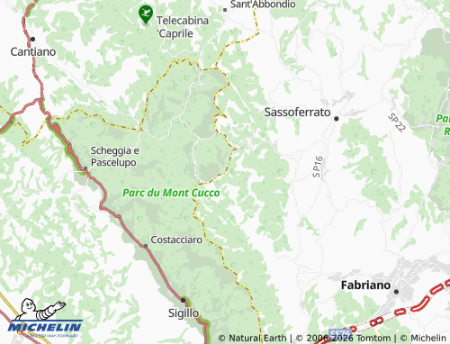 MICHELIN-Landkarte Perticano - ViaMichelin