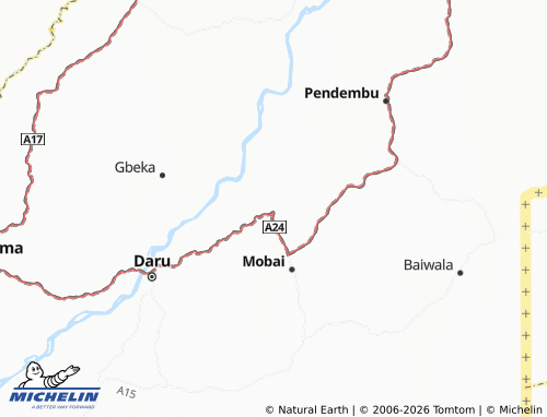 Carte MICHELIN Baiima - ViaMichelin