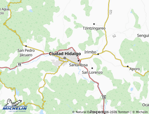 Mapa MICHELIN San Lázaro - ViaMichelin