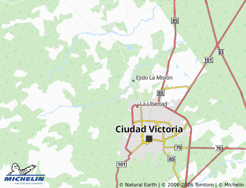 Mappa MICHELIN Puesta del Sol - ViaMichelin