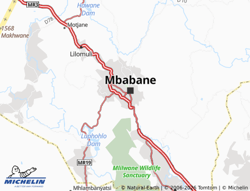Mappa MICHELIN Hospital Hill - ViaMichelin
