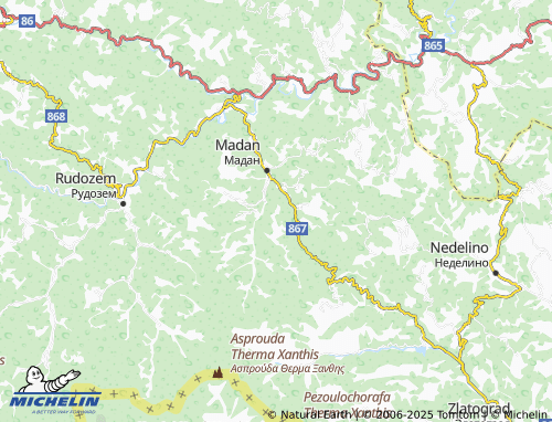 MICHELIN Borinovo map - ViaMichelin