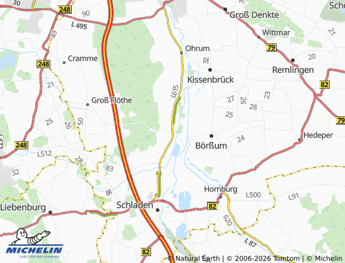 MICHELIN Heiningen map - ViaMichelin