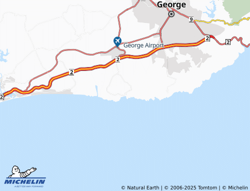 MICHELIN Herold's Bay map - ViaMichelin