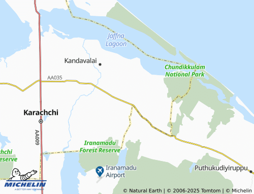 Carte MICHELIN Tharmapuram West - ViaMichelin