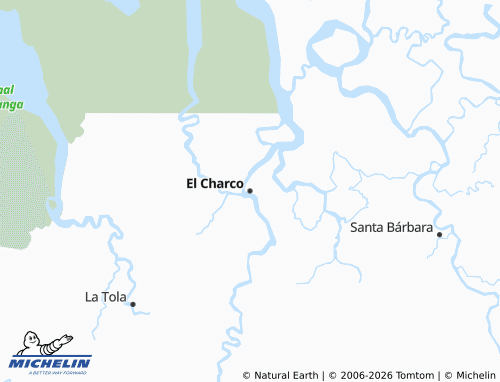 Carte MICHELIN El Charco - ViaMichelin