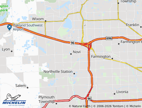 Mapa MICHELIN Novi - ViaMichelin