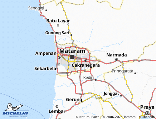MICHELIN Cilinaya map - ViaMichelin