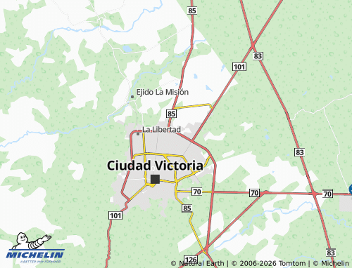 Mapa MICHELIN Privanzas I - ViaMichelin