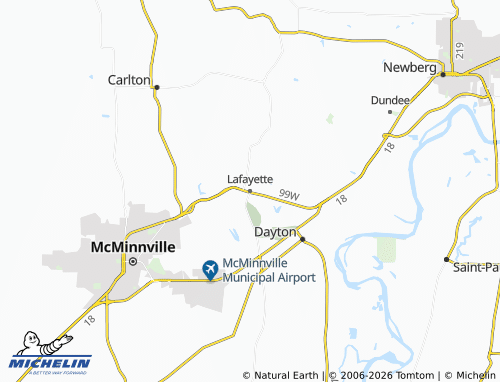 Carte MICHELIN Lafayette - ViaMichelin