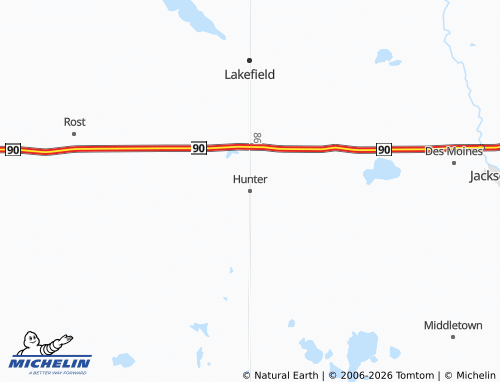 Mapa MICHELIN Hunter - ViaMichelin