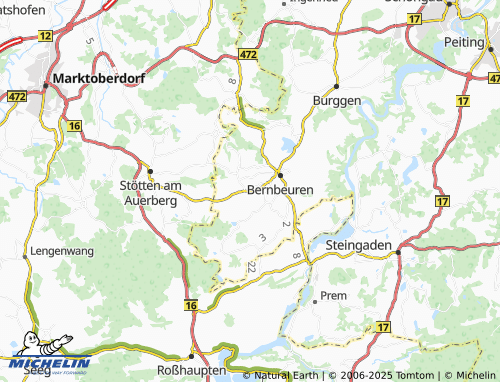 MICHELIN Straß map - ViaMichelin