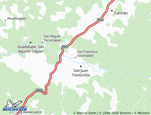 Mappa MICHELIN San Francisco Ozomatlán - ViaMichelin