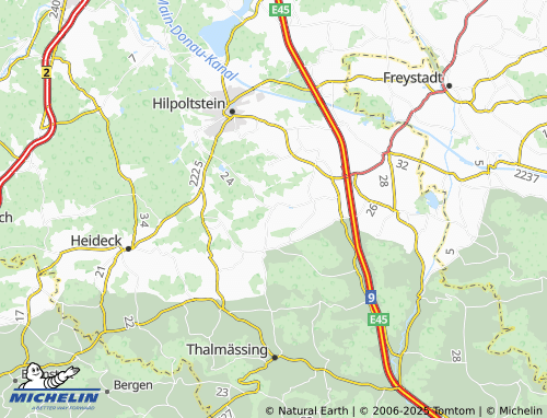 MICHELIN-Landkarte Pyras - ViaMichelin