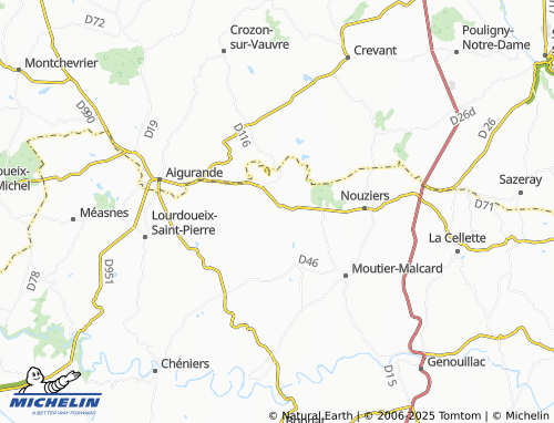 Mapa MICHELIN La Forêt-du-Temple - ViaMichelin