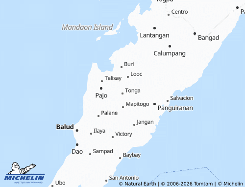 Mappa MICHELIN Tonga - ViaMichelin